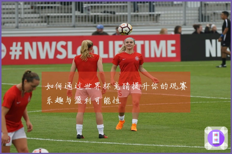 如何通过世界杯竞猜提升你的观赛乐趣与盈利可能性