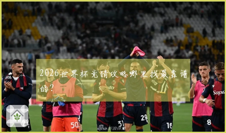 2026世界杯竞猜攻略哪里找最靠谱的？