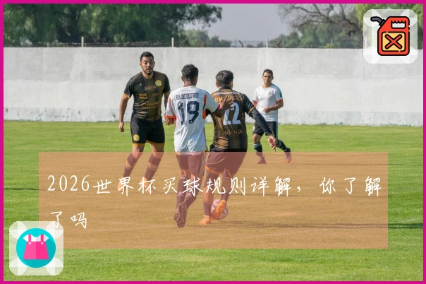 2026世界杯买球规则详解，你了解了吗